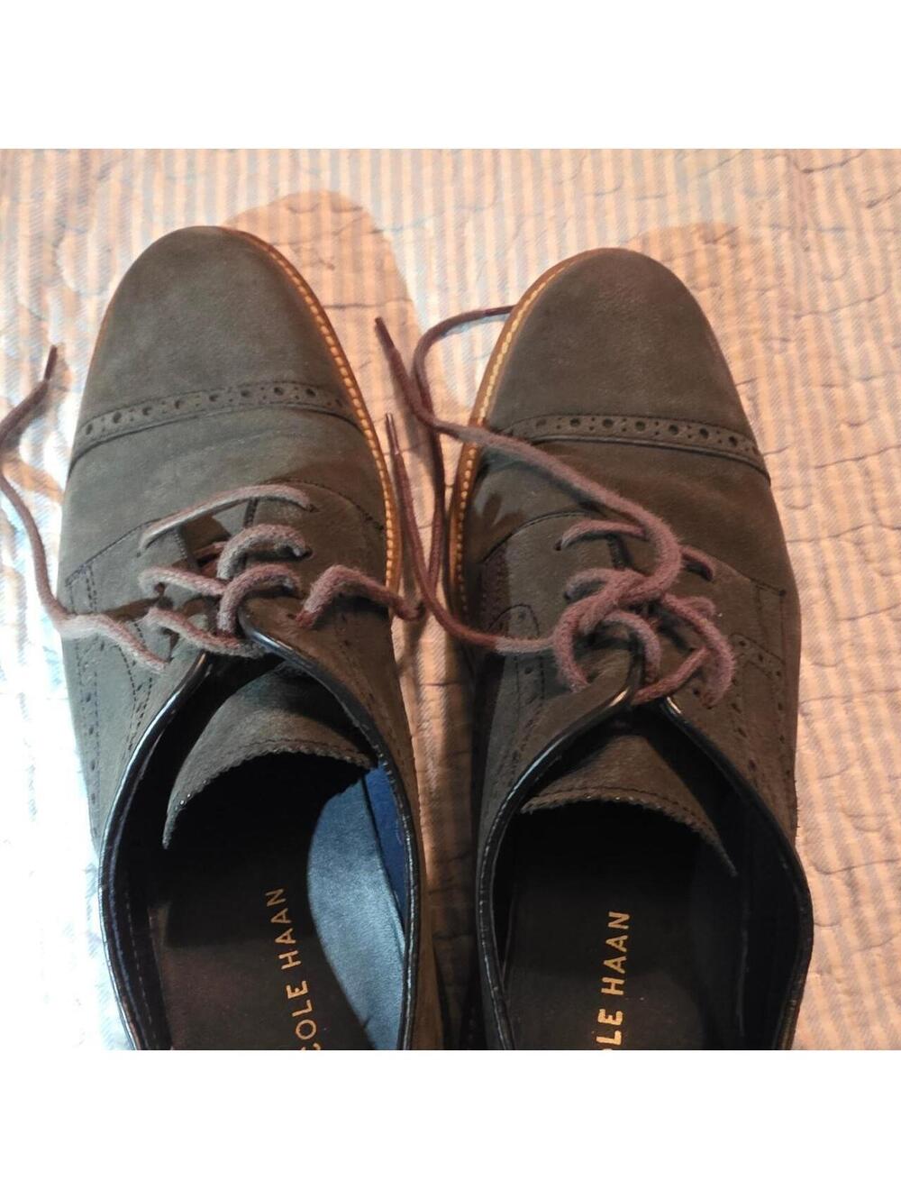 Cole Haan Men's Grey Oxford